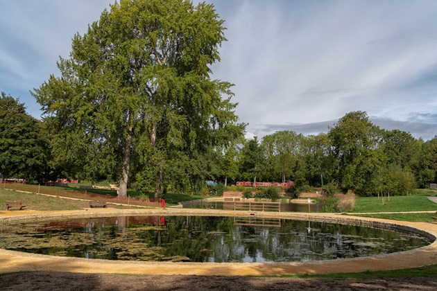 Water Gardens at Great Linford Manor Park
